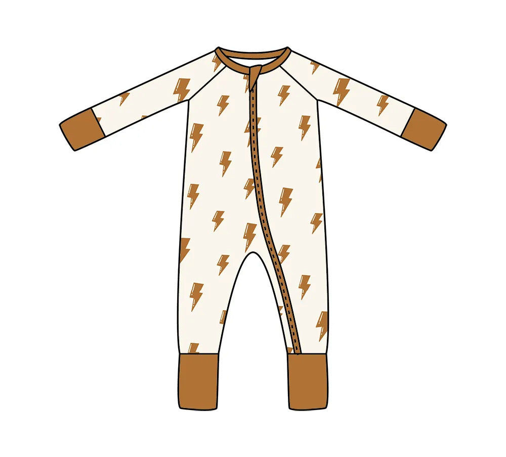 Lightening Bolts Footies